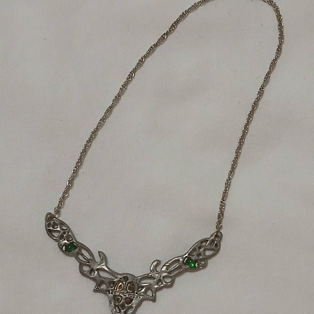 Lotr elvish pewter necklace - Picture 2 of 3
